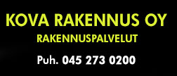 Kova Rakennus Oy  logo